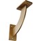 Ekena Millwork Bradford Steel Bracket, Hammered Gold 2"W x 7"D x 7"H BKTM02X07X07BRHGO - alternate 1